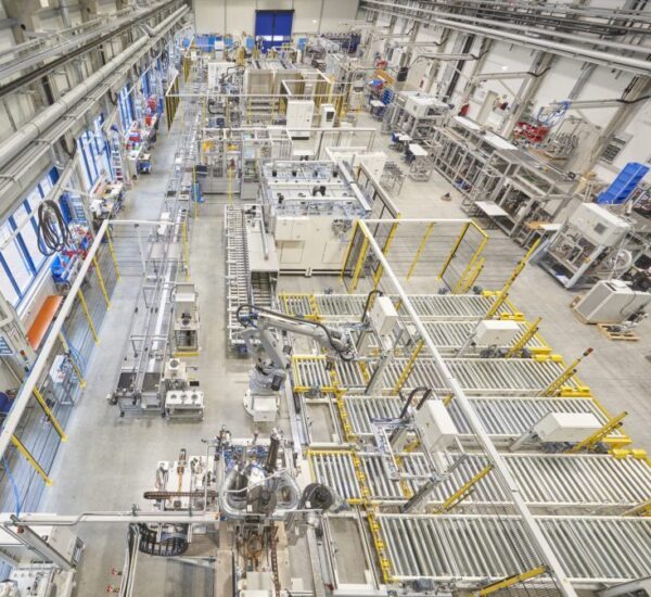 Montagelinie Rotor Assembly line rotor