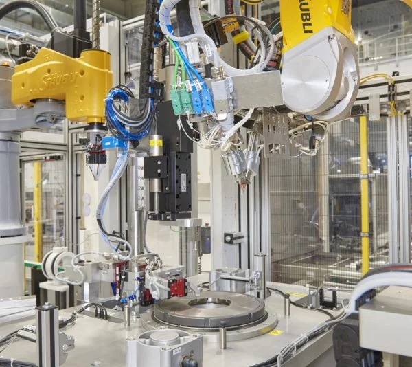 Montagelinie_Rotor_Assembly_line_rotor