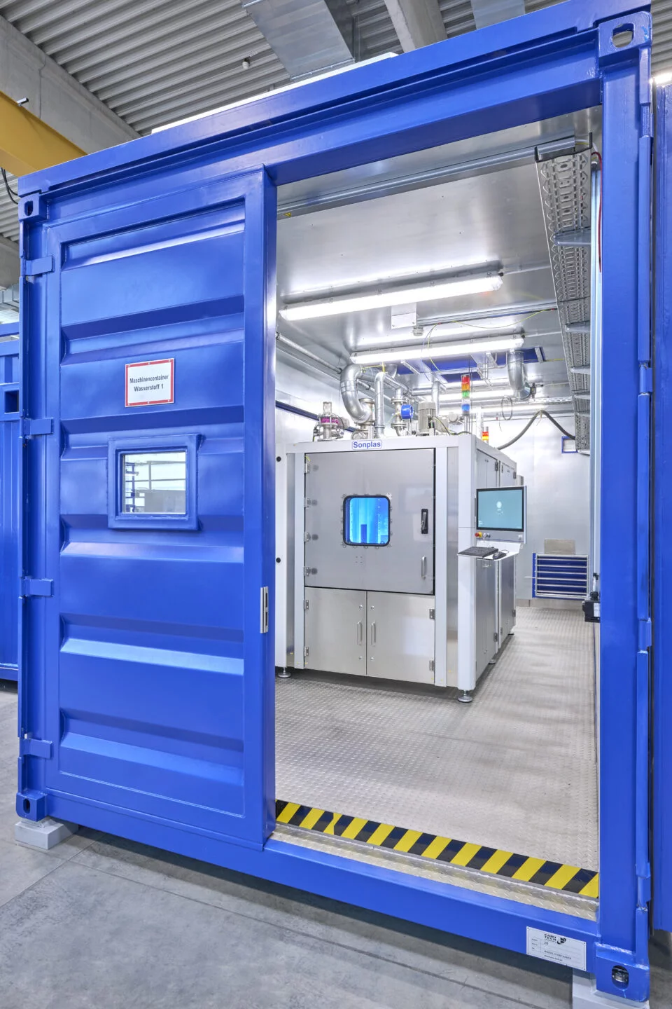Außenansicht Wasserstoff Testcenter