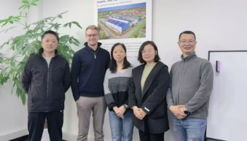 德国销售工程师Matthias Kraml与Sonplas中国团队合影